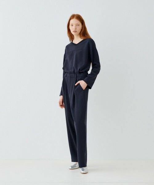 TOMORROWLAND / トゥモローランド スラックス・ドレスパンツ | ダブルクロス イージータックパンツ | 詳細9