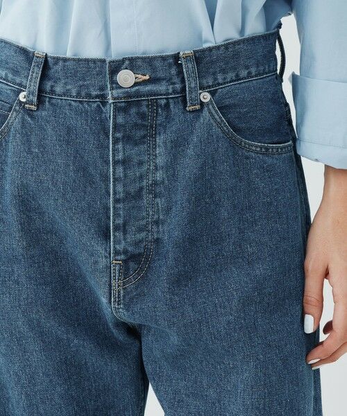 TOMORROWLAND / トゥモローランド デニムパンツ | ヴィンテージブルーデニム ロングヘムパンツ | 詳細5