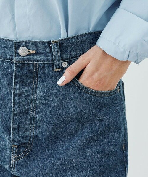 TOMORROWLAND / トゥモローランド デニムパンツ | ヴィンテージブルーデニム ロングヘムパンツ | 詳細7