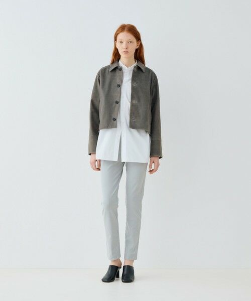 TOMORROWLAND / トゥモローランド レザーブルゾン・ジャケット | ビンテージラムレザー サドルスリーブブルゾン | 詳細1