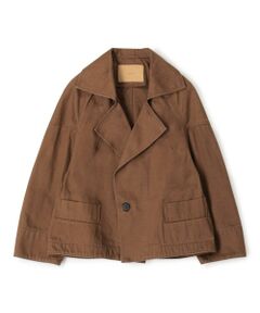 TOMORROWLAND / トゥモローランド その他アウター | サンフェードデニム ワイドカラーブルゾン