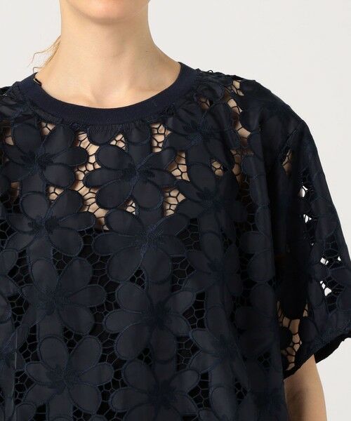 TOMORROWLAND / トゥモローランド シャツ・ブラウス | BAUM UND PFERDGARTEN　レースクルーネックシャツ | 詳細5