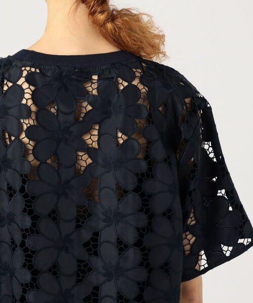 TOMORROWLAND / トゥモローランド シャツ・ブラウス | BAUM UND PFERDGARTEN　レースクルーネックシャツ | 詳細6