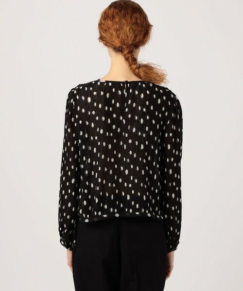 TOMORROWLAND / トゥモローランド シャツ・ブラウス（半袖以外） | BAUM UND PFERDGARTEN　ドットプリントギャザーブラウス | 詳細4