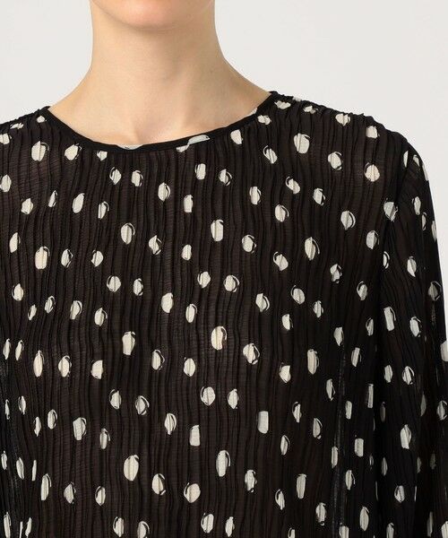 TOMORROWLAND / トゥモローランド シャツ・ブラウス（半袖以外） | BAUM UND PFERDGARTEN　ドットプリントギャザーブラウス | 詳細5