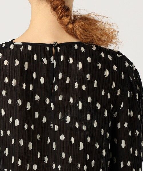 TOMORROWLAND / トゥモローランド シャツ・ブラウス（半袖以外） | BAUM UND PFERDGARTEN　ドットプリントギャザーブラウス | 詳細6
