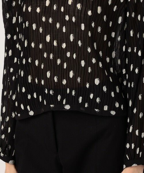 TOMORROWLAND / トゥモローランド シャツ・ブラウス（半袖以外） | BAUM UND PFERDGARTEN　ドットプリントギャザーブラウス | 詳細8
