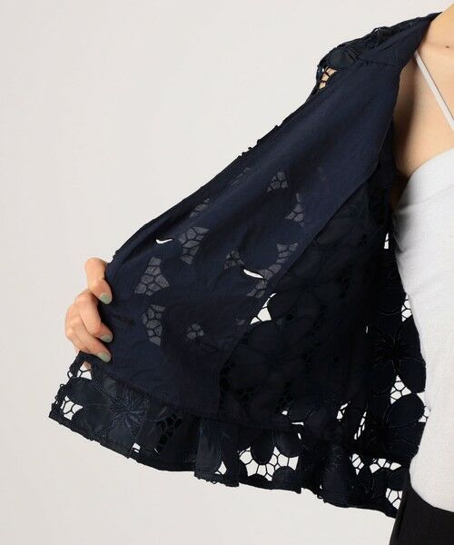 TOMORROWLAND / トゥモローランド ノーカラージャケット | BAUM UND PFERDGARTEN　レースジャケット | 詳細5