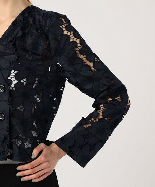 TOMORROWLAND / トゥモローランド ノーカラージャケット | BAUM UND PFERDGARTEN　レースジャケット | 詳細8