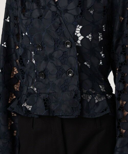 TOMORROWLAND / トゥモローランド ノーカラージャケット | BAUM UND PFERDGARTEN　レースジャケット | 詳細9