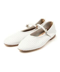 TOMORROWLAND / トゥモローランド フラットシューズ | GALERIE VIE PA レザーメッシュ メリージェーン