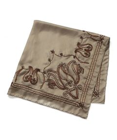 TOMORROWLAND / トゥモローランド マフラー・ショール・スヌード・ストール | ASAUCE MELER エンブロイダリースカーフ