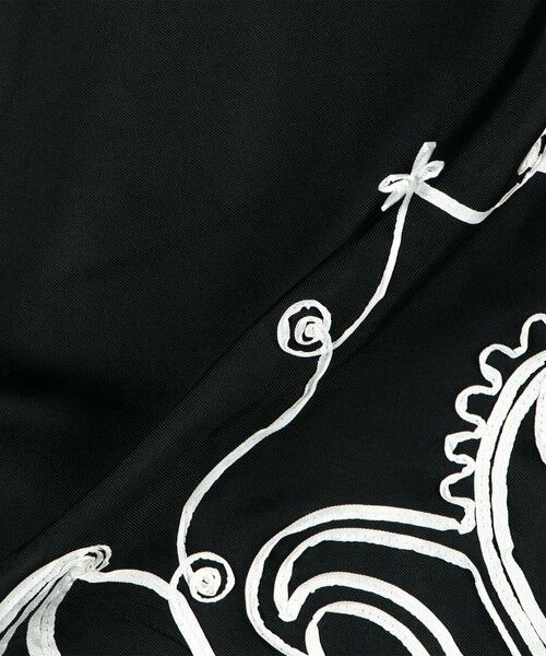 TOMORROWLAND / トゥモローランド マフラー・ショール・スヌード・ストール | ASAUCE MELER エンブロイダリースカーフ | 詳細4