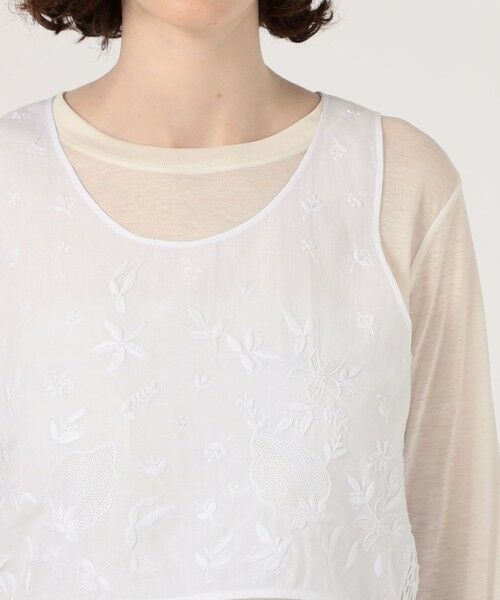 TOMORROWLAND / トゥモローランド シャツ・ブラウス | JANE GUSTAVSSON SIGLID  スリーブレス ブラウス | 詳細4