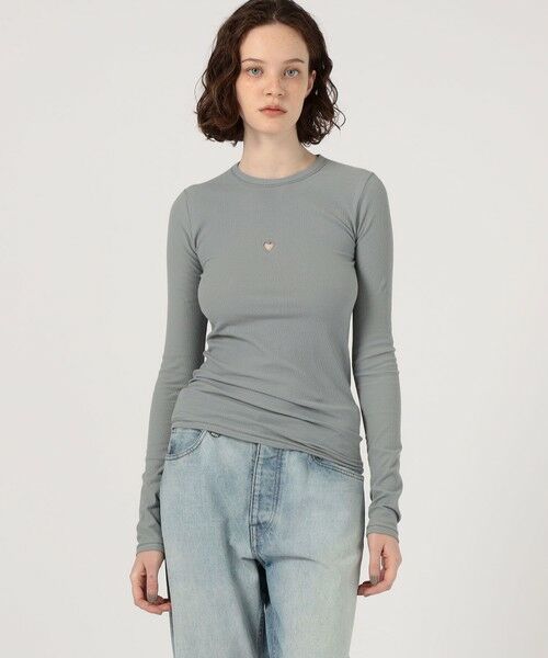 TOMORROWLAND / トゥモローランド Tシャツ | BASE RANGE HEART LONG スリーブ プルオーバー | 詳細2