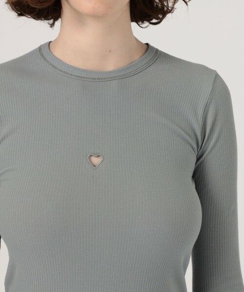 TOMORROWLAND / トゥモローランド Tシャツ | BASE RANGE HEART LONG スリーブ プルオーバー | 詳細5