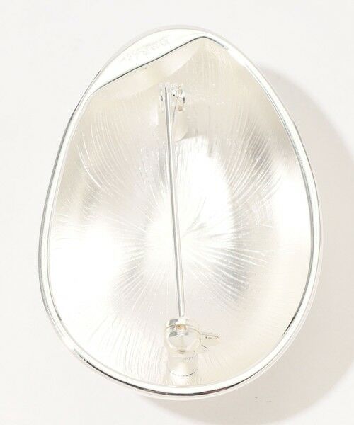 TOMORROWLAND / トゥモローランド ブローチ・コサージュ | JAMIRAY EGG SCULPTURE シルバーブローチ | 詳細1