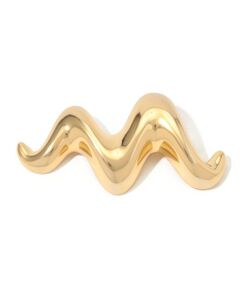 TOMORROWLAND / トゥモローランド ブローチ・コサージュ | JAMIRAY WAVE SCULPTURE ブローチ