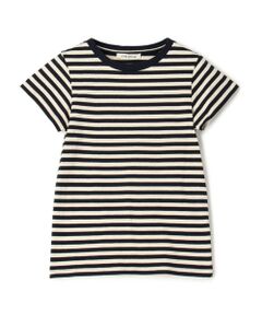 TOMORROWLAND / トゥモローランド Tシャツ | ETRE CECIL NAVY BRETON STRIPE CAP SLEEVE Tシャツ