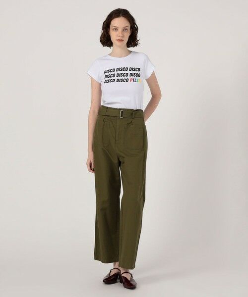 TOMORROWLAND / トゥモローランド Tシャツ | ETRE CECIL DISCO PIZZA CAP SLEEVE Tシャツ | 詳細1