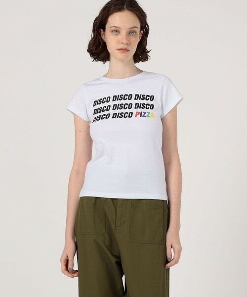 TOMORROWLAND / トゥモローランド Tシャツ | ETRE CECIL DISCO PIZZA CAP SLEEVE Tシャツ | 詳細2