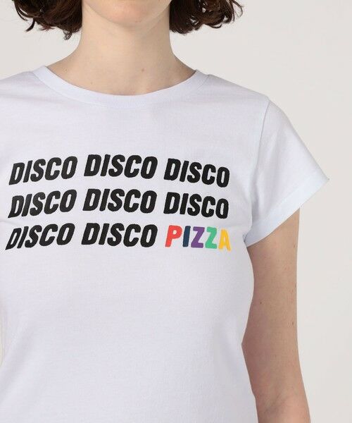 TOMORROWLAND / トゥモローランド Tシャツ | ETRE CECIL DISCO PIZZA CAP SLEEVE Tシャツ | 詳細5