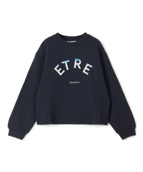 TOMORROWLAND/トゥモローランド ETRE CECIL ETRE GRATEFUL CLASSIC スウェットシャツ 68 ネイビー系 XS TOMORROWLAND/トゥモローランド ETRE CECIL ETRE GRATEFUL CLASSIC スウェットシャツ 68 ネイビー系 XS