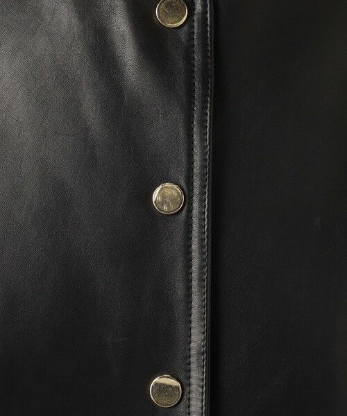 TOMORROWLAND / トゥモローランド ベスト | CINQUANTA METAL BUTTON レザーベスト | 詳細11