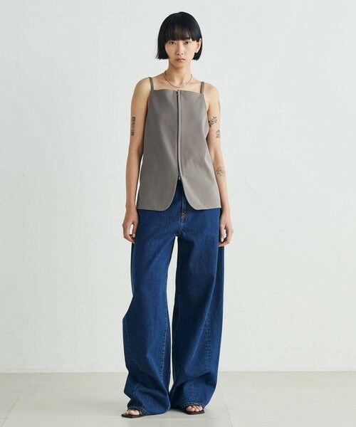 セール】 カルゼジャージー ジップトップス （シャツ・ブラウス