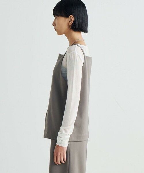 TOMORROWLAND / トゥモローランド シャツ・ブラウス | カルゼジャージー ジップトップス | 詳細3