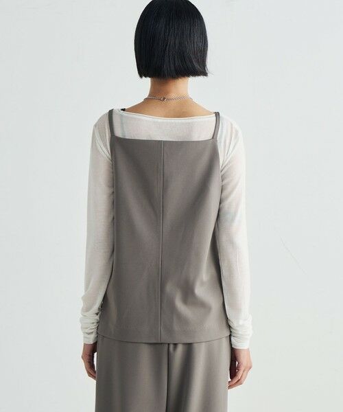 TOMORROWLAND / トゥモローランド シャツ・ブラウス | カルゼジャージー ジップトップス | 詳細4