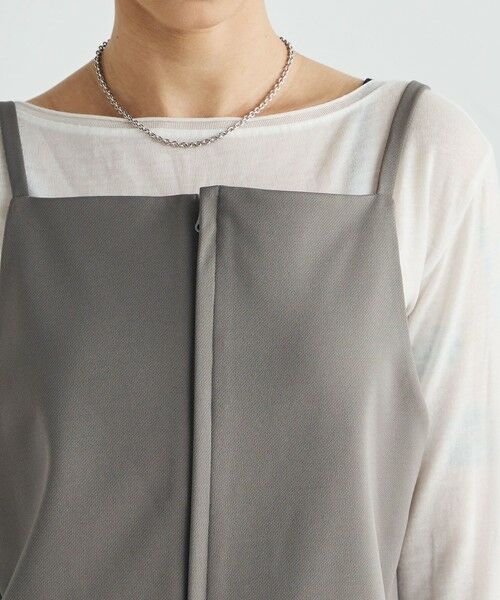 TOMORROWLAND / トゥモローランド シャツ・ブラウス | カルゼジャージー ジップトップス | 詳細5