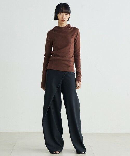 TOMORROWLAND / トゥモローランド カットソー（半袖以外） | コットンフライス フードトップス | 詳細1