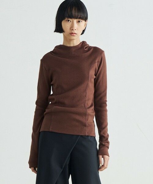 TOMORROWLAND / トゥモローランド カットソー（半袖以外） | コットンフライス フードトップス | 詳細2