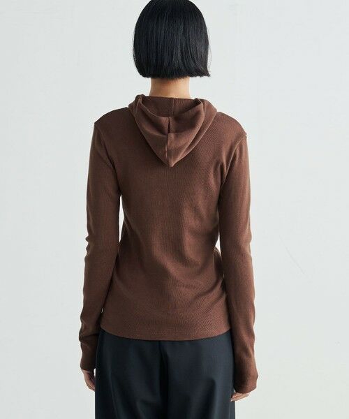 TOMORROWLAND / トゥモローランド カットソー（半袖以外） | コットンフライス フードトップス | 詳細4