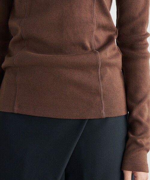 TOMORROWLAND / トゥモローランド カットソー（半袖以外） | コットンフライス フードトップス | 詳細8