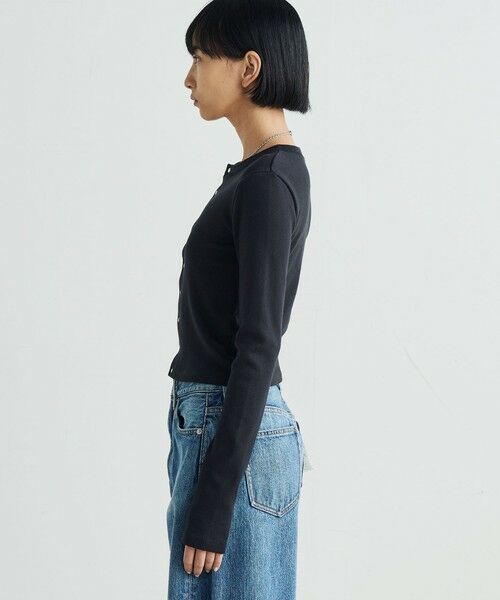 TOMORROWLAND / トゥモローランド カーディガン・ボレロ | コットンフライス カーディガン | 詳細3