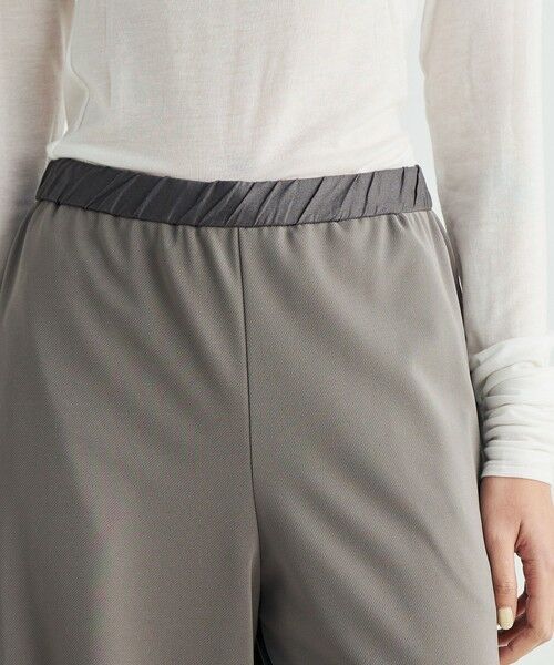 TOMORROWLAND / トゥモローランド スラックス・ドレスパンツ | カルゼジャージー セミワイドスラックス | 詳細5