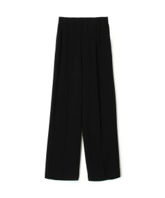 TOMORROWLAND / トゥモローランド スラックス・ドレスパンツ | バックサテンジョーゼット テーパードスラックス