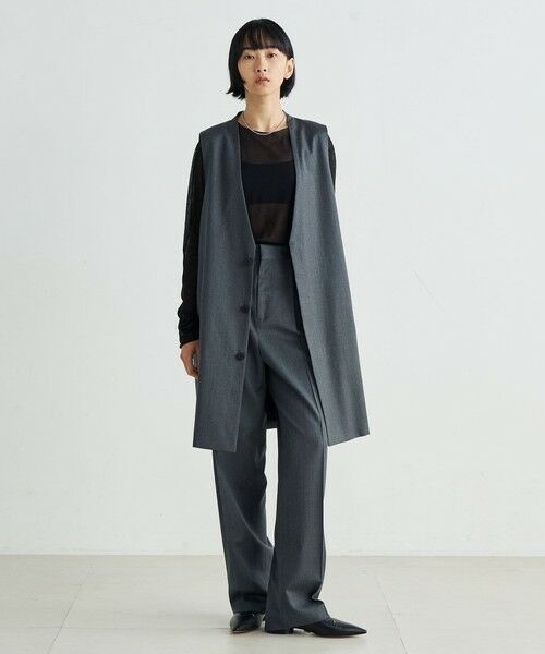 TOMORROWLAND / トゥモローランド ベスト | ゼニアトラベラー フロントオープンジレ | 詳細1