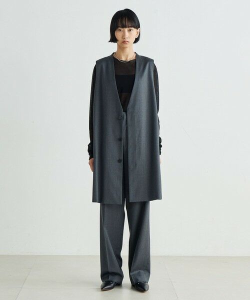 TOMORROWLAND / トゥモローランド ベスト | ゼニアトラベラー フロントオープンジレ | 詳細2