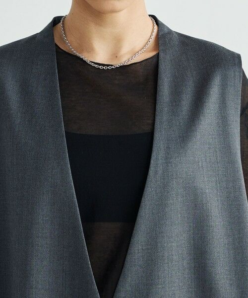 TOMORROWLAND / トゥモローランド ベスト | ゼニアトラベラー フロントオープンジレ | 詳細8