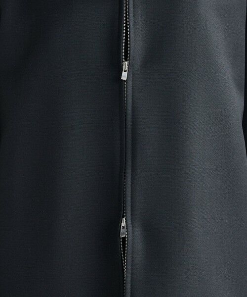 TOMORROWLAND / トゥモローランド ノーカラージャケット | ウールシャンブレー ジップジャケット | 詳細12
