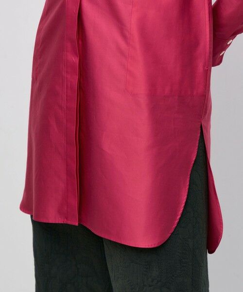 TOMORROWLAND / トゥモローランド シャツ・ブラウス | コットンバックサテン チュニックブラウス | 詳細8