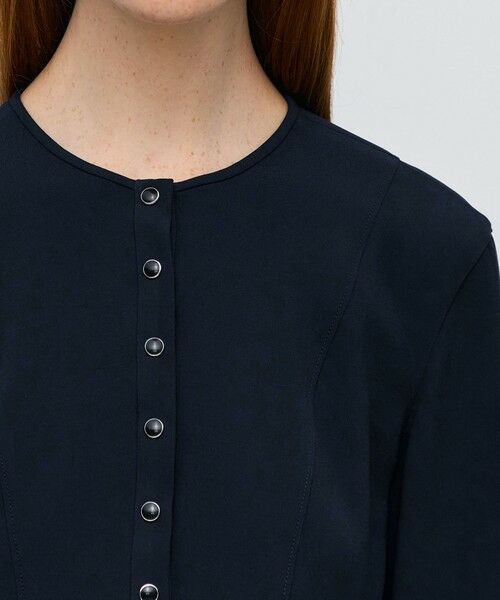 TOMORROWLAND / トゥモローランド シャツ・ブラウス | ジョーゼットサテン ペプラムブラウス | 詳細5