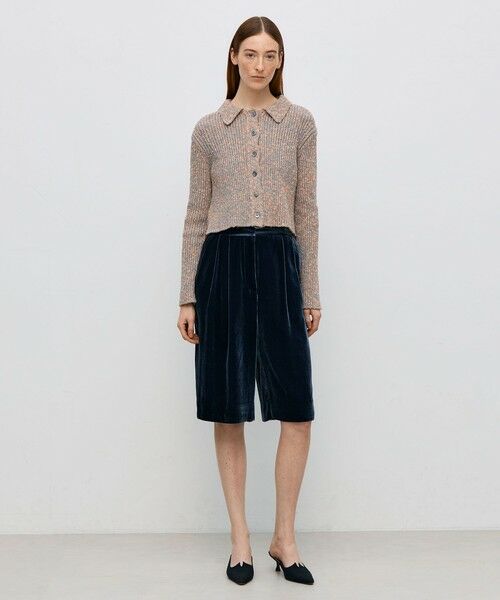 TOMORROWLAND / トゥモローランド ニット・セーター | コットンメランジェ ニットカーディガン | 詳細1