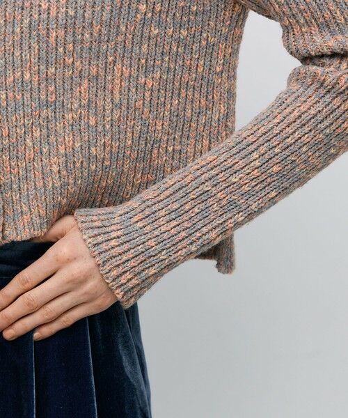 TOMORROWLAND / トゥモローランド ニット・セーター | コットンメランジェ ニットカーディガン | 詳細7