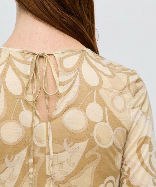 TOMORROWLAND / トゥモローランド Tシャツ | テンセルシルク ハンドプリントカットソー | 詳細6