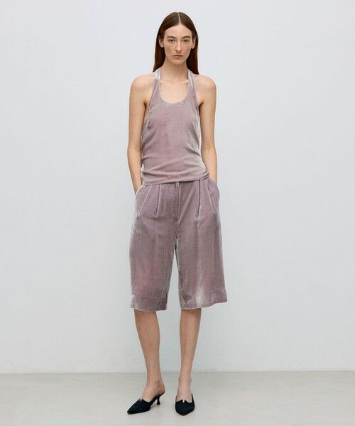 TOMORROWLAND / トゥモローランド その他パンツ | レーヨンシルクベルベットリラックスショーツ | 詳細1