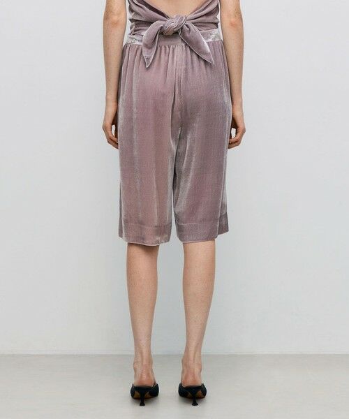 TOMORROWLAND / トゥモローランド その他パンツ | レーヨンシルクベルベットリラックスショーツ | 詳細4